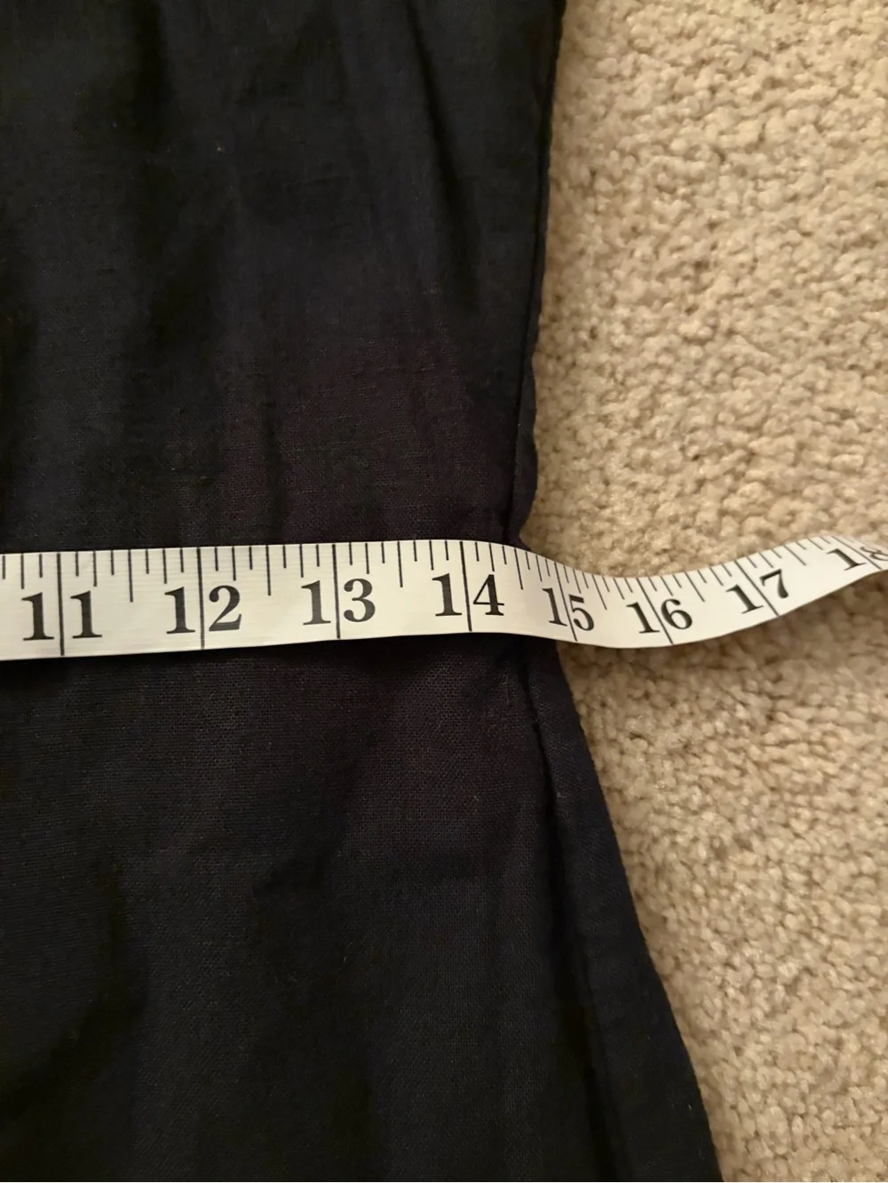 Abercrombie & fitch black white square neck split linen back maxi dress medium